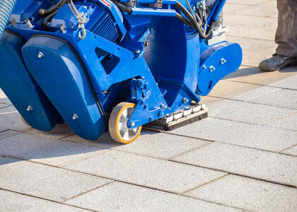 A propane-powered shot blaster is pictured in what led to an $8.9M wrongful death verdict.