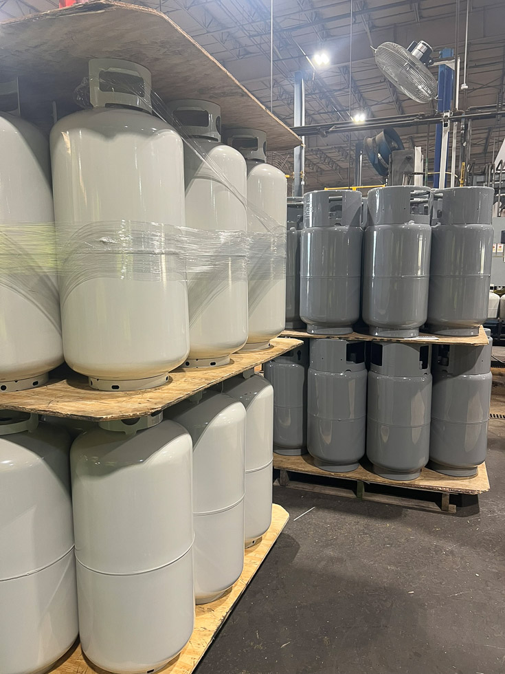 Prefill inspection can determine if cylinders are ready to be serviced or if they can't be
