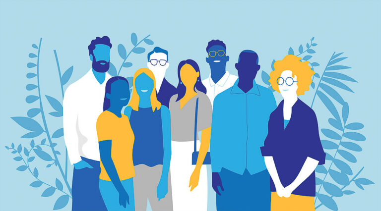Clip art depicts figures gathered together, showcasing the importance of propane association membership.