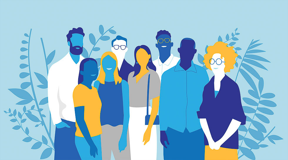 Clip art depicts figures gathered together, showcasing the importance of propane association membership.