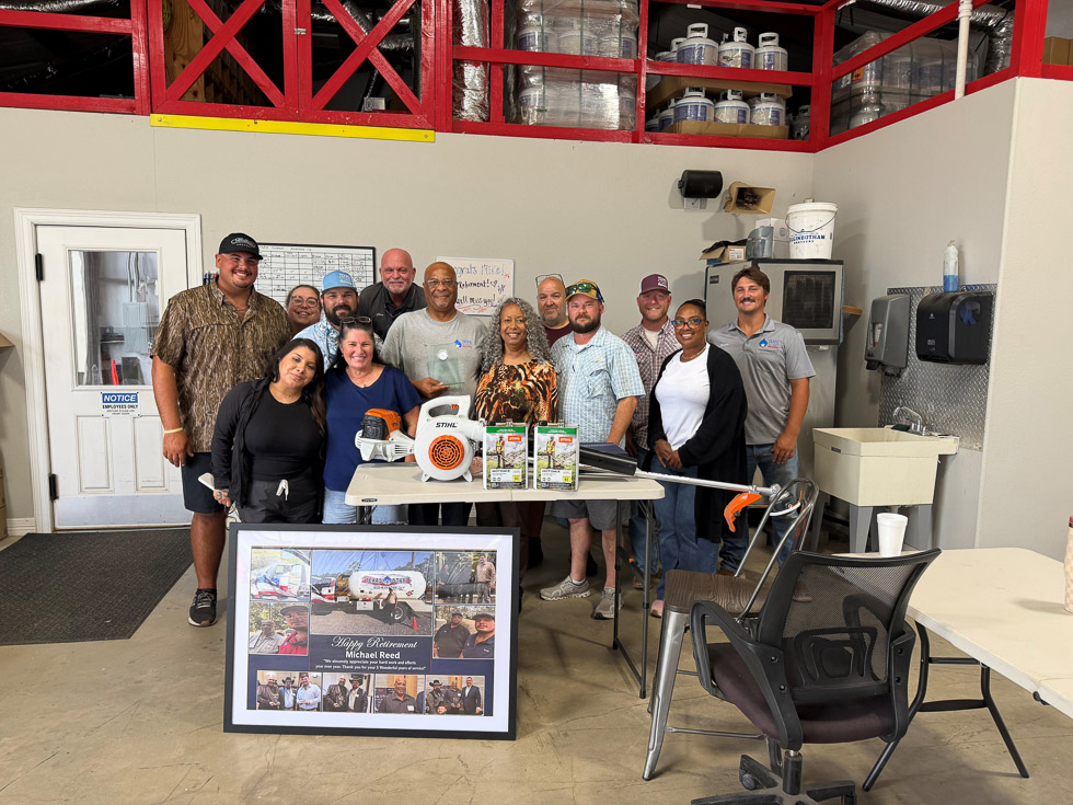 A Matador Gas Texas Star retirement party takes place