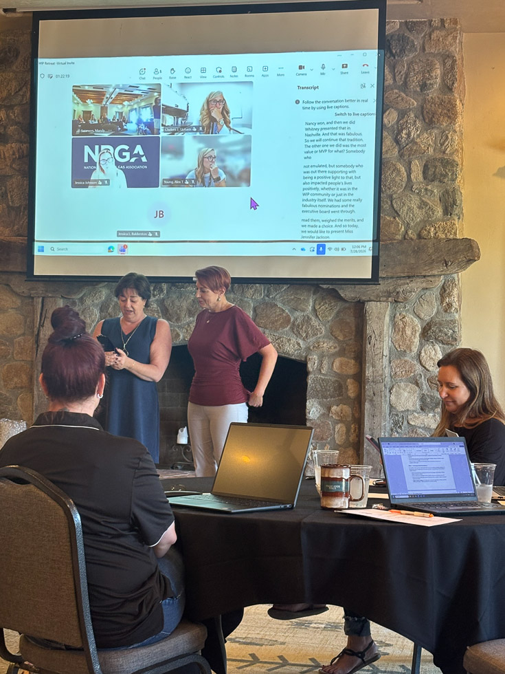 Members of the Women in Propane meet to discuss strategic growth